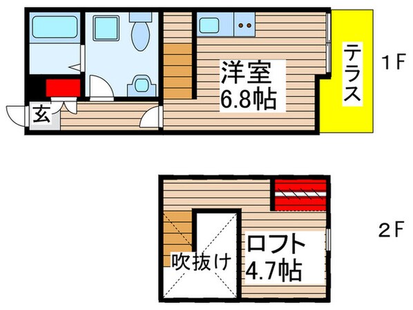 Fleurageの物件間取画像